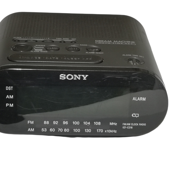 Sony ICF-C218-FM / AM  Alarm Clock Radio with Large LED Display, 220 to 240 vol. - Picture 7 of 9